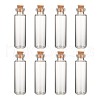 Glass Jar Glass Bottle for Bead Containers CON-E008-60x16mm-1