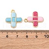 Alloy Enamel Pendants FIND-M060-15G-3