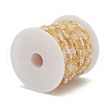 Handmade CCB Plastic Imitation Pearl Beaded Chains CHC-K011-27G-4