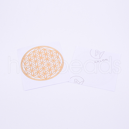 Self Adhesive Brass Stickers DIY-TAC0005-38H-6.8cm-1