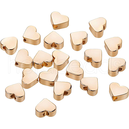 Brass Beads KK-BC0004-14G-1