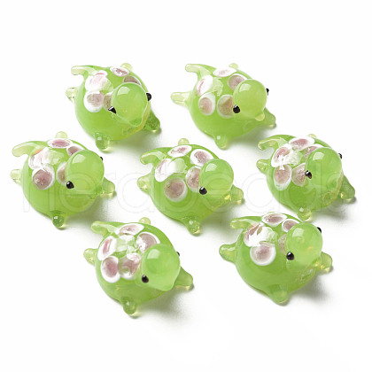 Handmade Lampwork Beads LAMP-T011-03E-1