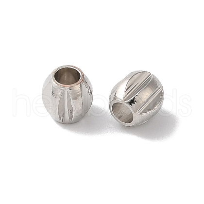 Rack Plating Brass Beads KK-K381-15P-1
