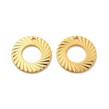 201 Stainless Steel Pendants STAS-P320-22B-G-1