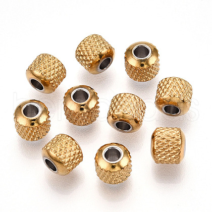 201 Stainless Steel Beads STAS-N088-37B-01G-1