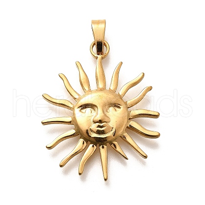 304 Stainless Steel Pendants STAS-B079-03G-01-1