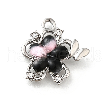 Alloy Acrylic Pendants PALLOY-R157-02P-02-1