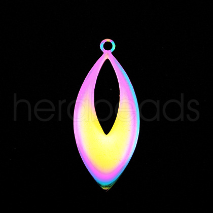 PVD Vacuum Plating 201 Stainless Steel Pendants STAS-T056-LA600-1