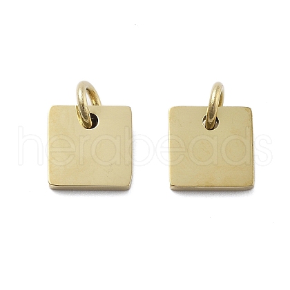 Geometric Figure Style 304 Stainless Steel Stamping Blank Tag Charms STAS-D302-03C-1
