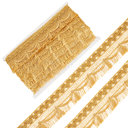 Polyester Tassel Ribbons OCOR-WH0091-71-1