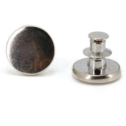 Alloy Button Pins for Jeans PURS-PW0009-03H-1