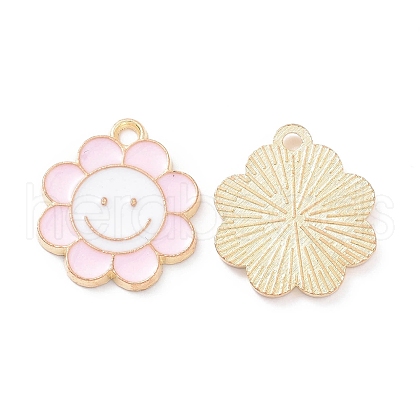 Alloy Enamel Pendants X-PALLOY-D015-07A-1