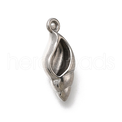 304 Stainless Steel Pendants STAS-C119-02P-1
