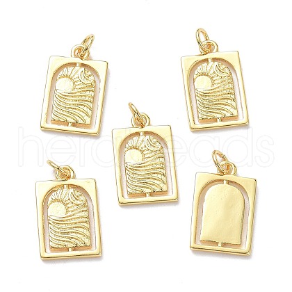 10Pcs Brass Pendants KK-SZ0004-52-1