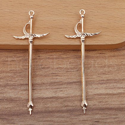 Alloy Sword Pendants PW-WG91223-03-1
