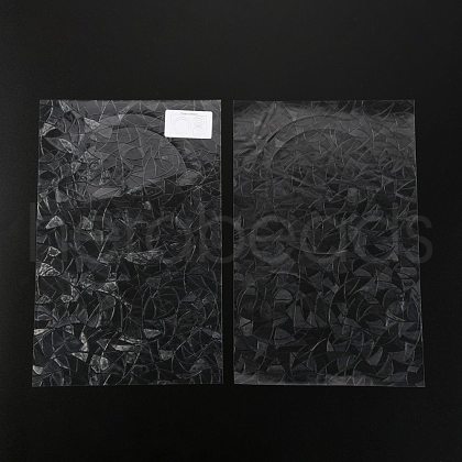 PVC Self-Adhesive Window Stickers DIY-I050-04-1