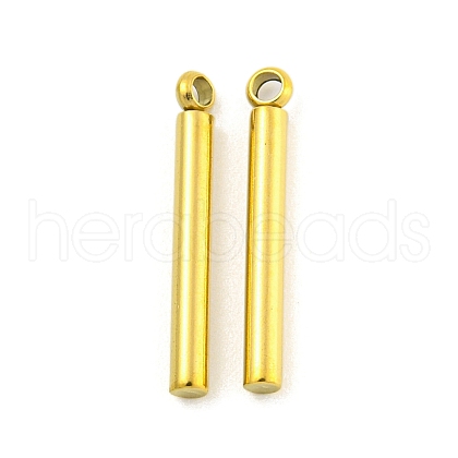 Ion Plating(IP) 304 Stainless Steel Pendants STAS-M001-04G-01-1