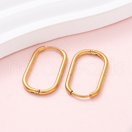 201 Stainless Steel Hoop Earrings EJEW-Z127-01G-02-1