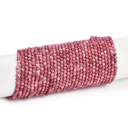 Natural Rhodonite Beads Strands G-P553-G06-02-1