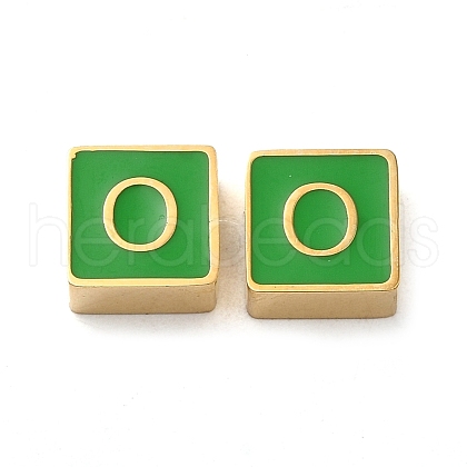 304 Stainless Steel Enamel Beads STAS-L022-293G-O-1