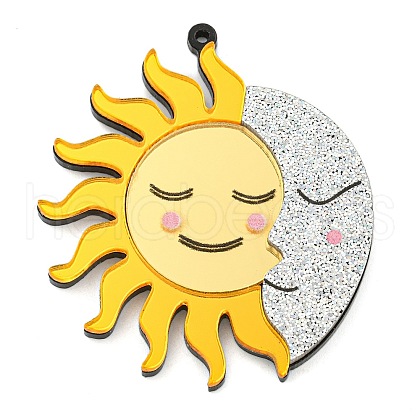 Printed Acrylic Pendants SACR-F013-03-1