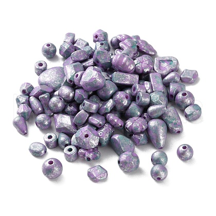Opaque Acrylic Beads OACR-M015-16A-1