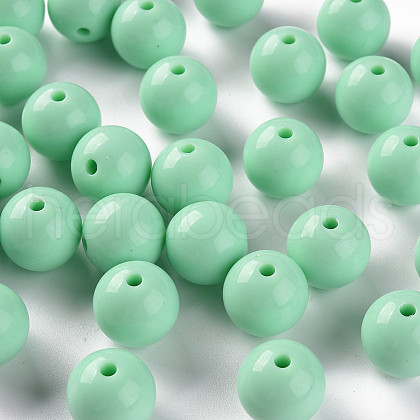 Opaque Acrylic Beads X-MACR-S370-C16mm-A05-1