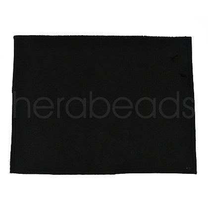 Velvet Silver Polishing Cloth for Jewelry AJEW-R006-03C-1