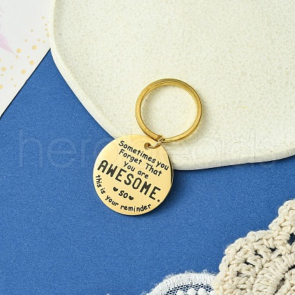 201 Stainless Steel Keychain KEYC-YW00104-04-1