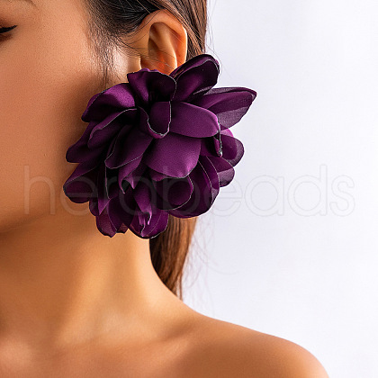 Cloth Stud Earrings WGCE0A1-05-1
