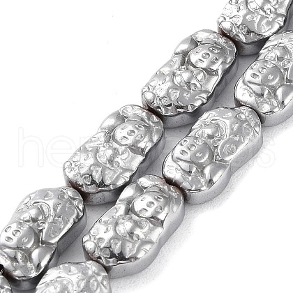 Electroplated Synthetic Non-magnetic Hematite Beads Strands G-F767-03G-1
