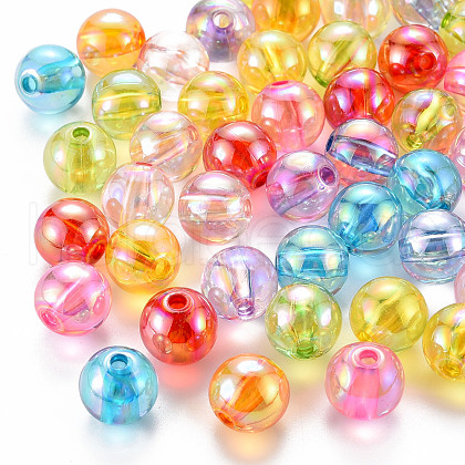 Transparent Acrylic Beads MACR-S370-B12mm-1