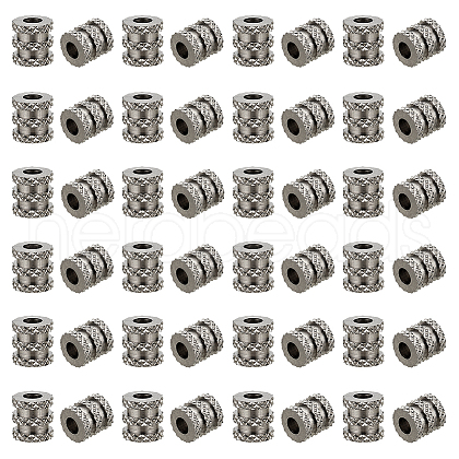 Unicraftale 60Pcs 303 Stainless Steel Beads STAS-UN0055-40-1