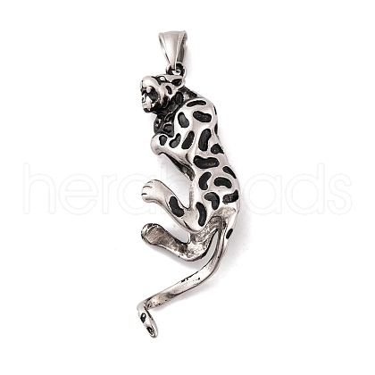 304 Stainless Steel Big Pendants STAS-K283-31AS-1