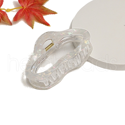 Cellulose Acetate(Resin) Claw Hair Clips PW-WG4BB77-02-1