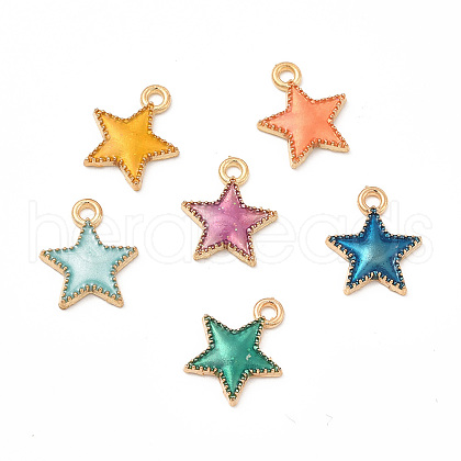 Alloy Enamel Charms ENAM-S121-024-1