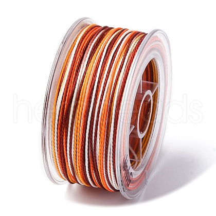 Segment Dyed Waxed Polyester Cord YC-C003-02D-1
