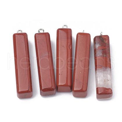 Natural Red Jasper Big Pendants G-S330-28-1