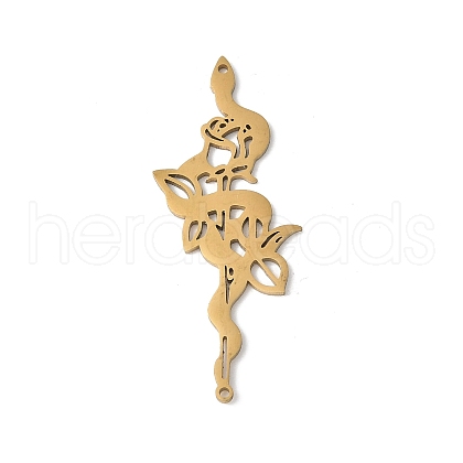 304 Stainless Steel Filigree Pendants STAS-K298-10G-1