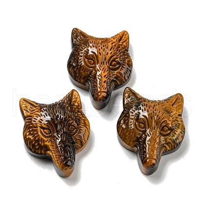 Natural Tiger Eye Pendants G-M417-07E-1