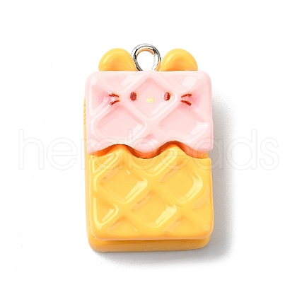Resin Pendants RESI-I058-04L-1
