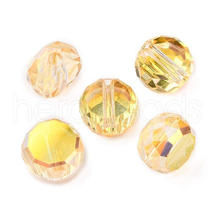 Electroplate Glass Beads EGLA-U003-01A-HP04-1