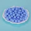 Round Silicone Focal Beads SI-JX0046A-105-3