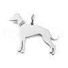 Non-Tarnish 304 Stainless Steel Pendants STAS-E205-11P-1