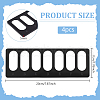 BENECREAT 4Pcs Acrylic Bead Design Boards FIND-BC0013-08A-2