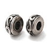 304 Stainless Steel European Beads STAS-A080-31AS-2