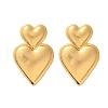 304 Stainless Steel Stud Earrings for Women EJEW-U047-09G-4