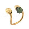 304 Stainless Steel Cuff Rings RJEW-D317-02A-G-4