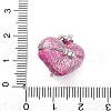 Brass Enamel Locket Pendants KK-F894-14P-3