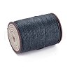 Round Waxed Polyester Thread String YC-D004-02E-028-2